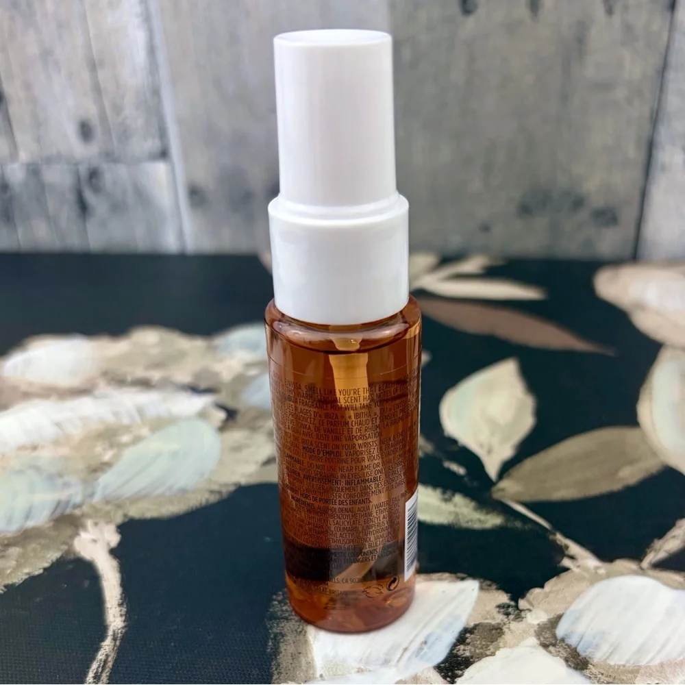 NIB OUAI Ibiza Hair and Body Mist 0.84 Fl Oz. Travel Size.
